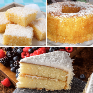 Bolo de Coco Perfeito (aqui a receita)