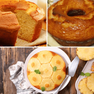 Bolo de Abacaxi (aqui a receita)🍍