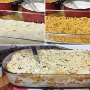 Deliciosa Lasanha de Frango com Molho Branco