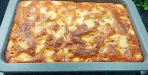 Torta de Maça que derrete na boca