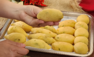 Bolinho de Aipim (Mandioca) Recheados