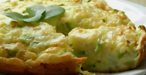 Torta de abobrinha que fica uma Delicia