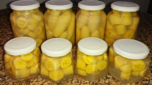 Conserva De Bananas Bem Fácil / Feita Em Casa E Dá Até Para Vender