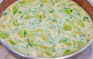 Receita de chuchu cremoso ao molho branco