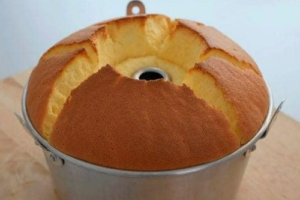 Bolo chiffon, receita tradicional no Japão