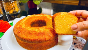 Bolo de Fubá no Liquidificador Facil E Pratico