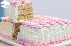 Bolo de festa maravilhoso!