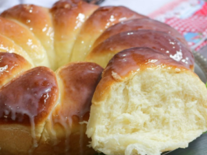 Pão doce caseiro super simples e fofinho