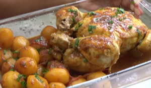 Frango Inteiro na Panela de Pressão