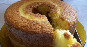 Bolo de Fubá com Laranja no Liquidificador