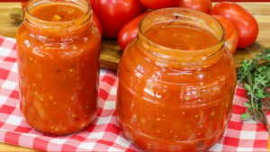 Receita de Molho de Tomate Caseiro