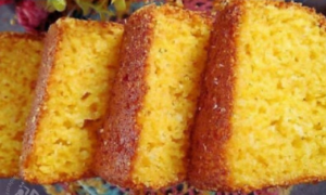 Bolo De Flocão De Milho Fácil E Fofinho