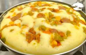 Torta salgada cremosa