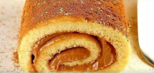 Rocambole De Doce De Leite Maravilhoso