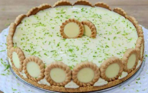 Torta de Limão Simples e Cremosa
