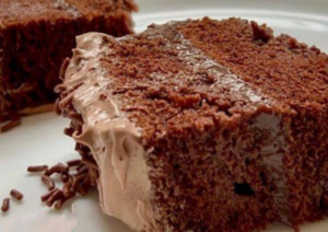 Bolo de Aniversário de Chocolate
