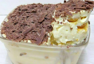 Pavê de Liquidificador que não vai no fogo