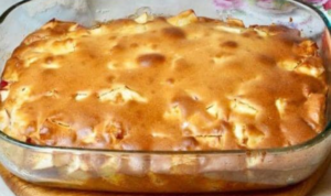 Torta de maçã e canela que derrete na boca: receita rápida, fácil, simples e muito gostosa!