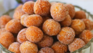 Bolinho de chuva com vinagre muito macio