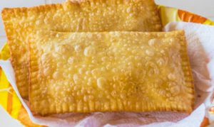 Massa de pastel de feira