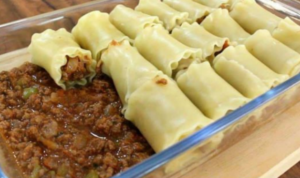Lasanha diferente e deliciosa