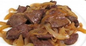 Receita clássica de fígado acebolado