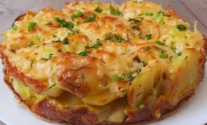 Tortilha de batata deliciosa