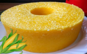 Pamonha gigante de forno