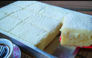Bolo gelado de leite ninho