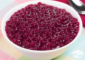 SAGU DE VINHO COM CREME
