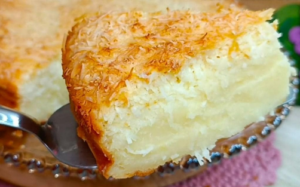 Bolo Cremoso de Leite Condensado com Coco