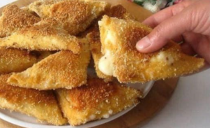 Pão Frito Recheado