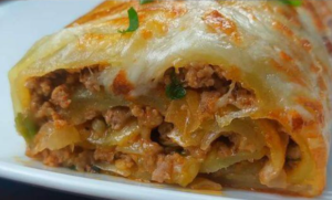 Rocambole de batata