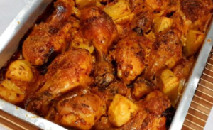 Receita de Coxa de Frango Assada Crocante no Forno (Eu só faço Frango assim😍)