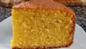 Bolo de milho delicioso