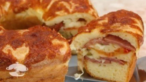Delicioso Lanche de Forno de Liquidificador para Saborear