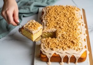 Bolo de Paçoca Fácil – Fofinho e Caseiro