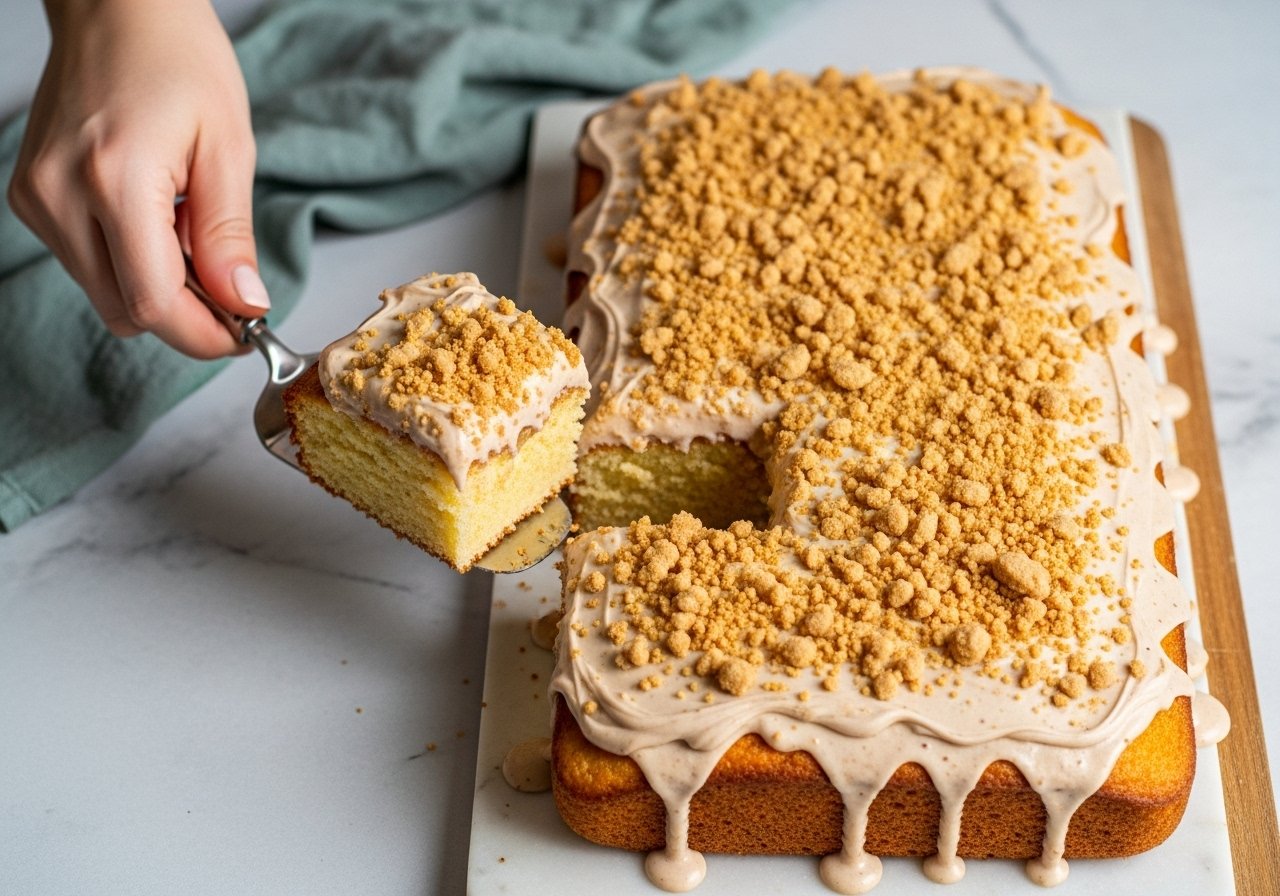 Bolo de Paçoca Fácil – Fofinho e Caseiro